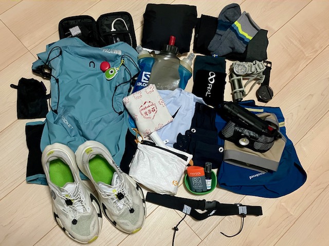 信越五岳トレイルランニングレース 2025 100mile ～スタッフやまじの装備品＋補給食編～