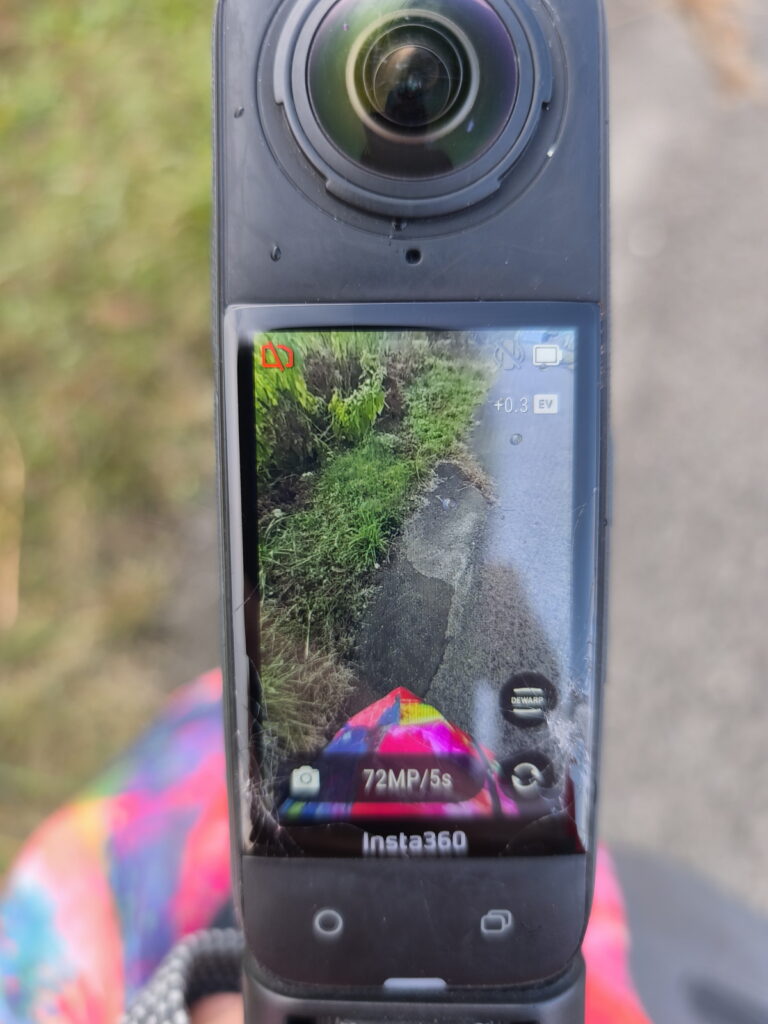 insta360 x4のSDカード無し