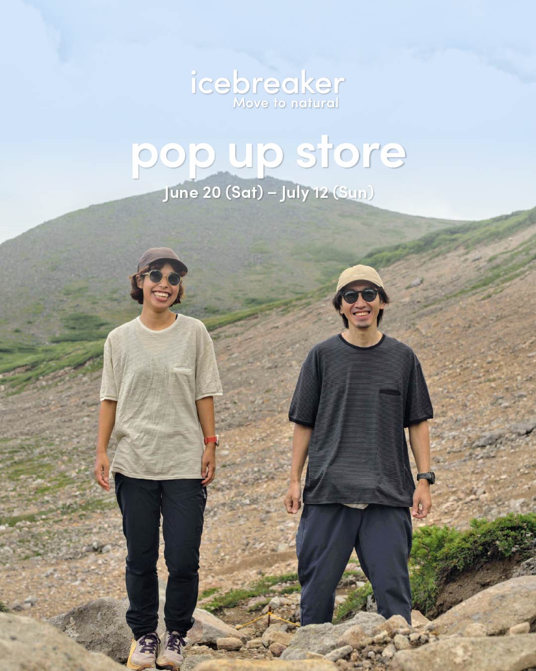 icebreakerを着て赤岳に登りました