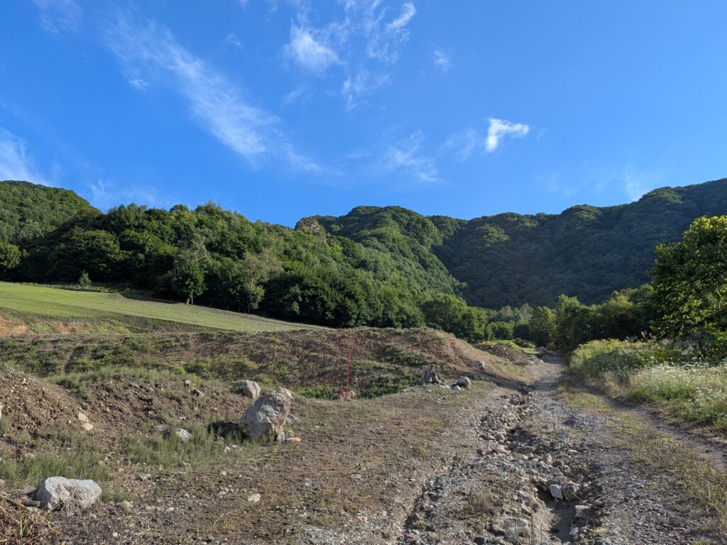 フリークライミング→キャンプ→ブナの山ハイキング